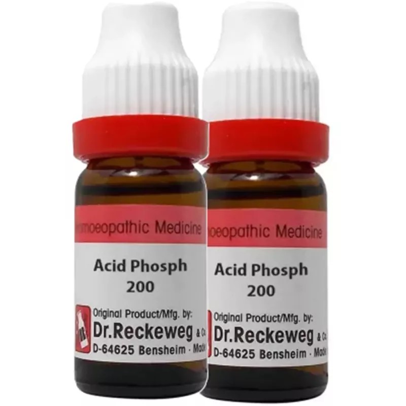 Dr Reckeweg Acid Phosphoricum 200 CH (11ml, Pack of 2)