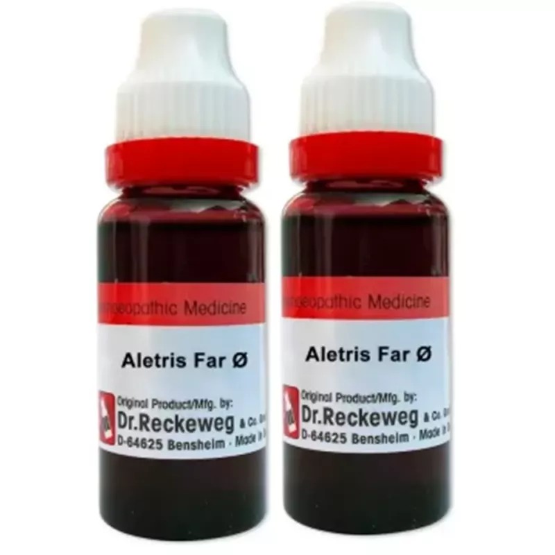 Dr Reckeweg Aletris Farinosa 1X (Q) (20ml, Pack of 2)