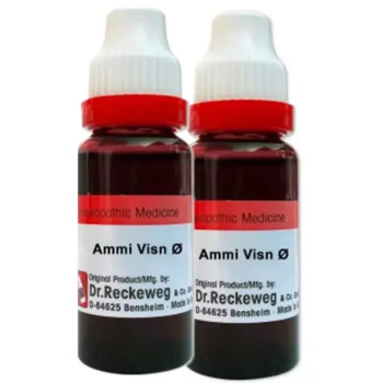 Dr Reckeweg Ammi Visnaga 1X (Q) (20ml, Pack of 2)