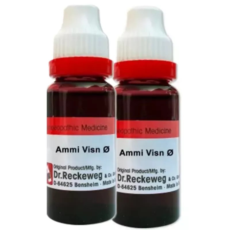 Dr Reckeweg Ammi Visnaga 1X (Q) (20ml, Pack of 2)