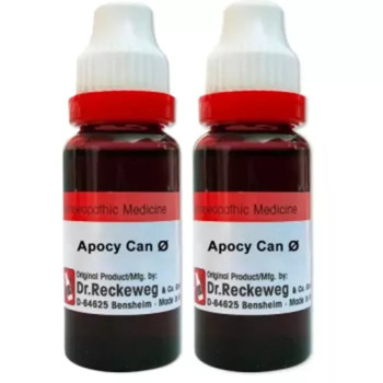 Dr Reckeweg Apocynum Cannabinum 1X (Q) (20ml, Pack of 2)