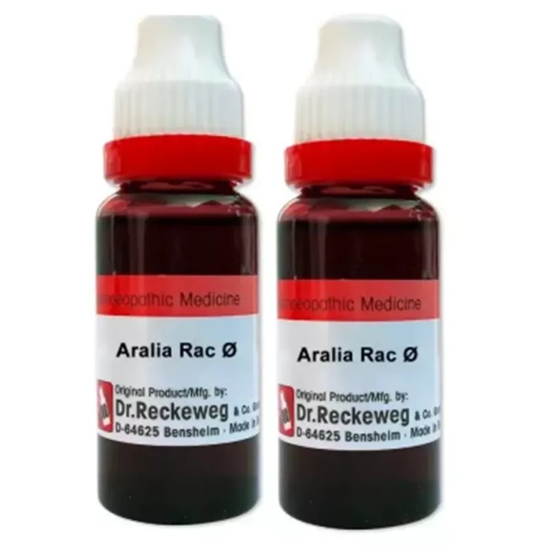 Dr Reckeweg Aralia Racemosa 1X (Q) (20ml, Pack of 2)