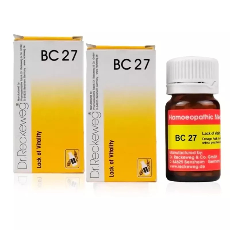 Dr Reckeweg Bio Combination 27 (20g, Pack of 2)