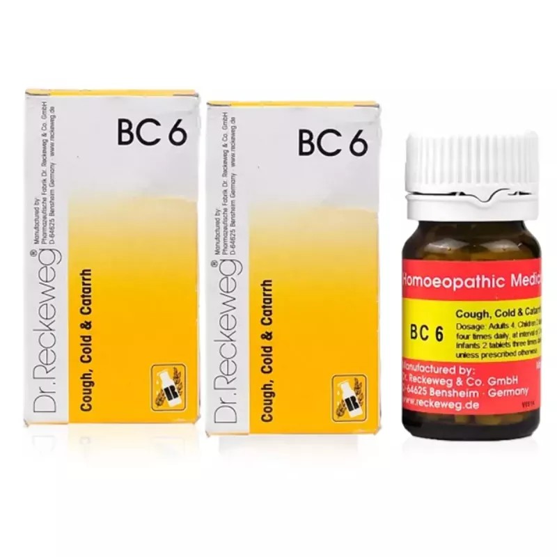 Dr Reckeweg Bio Combination 6 (20g, Pack of 2)