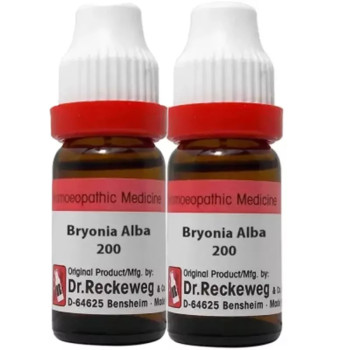 Dr Reckeweg Bryonia Alba 200 CH (11ml, Pack of 2)