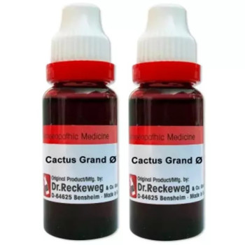 Dr Reckeweg Cactus Grandiflorus 1X (Q) (20ml, Pack of 2)
