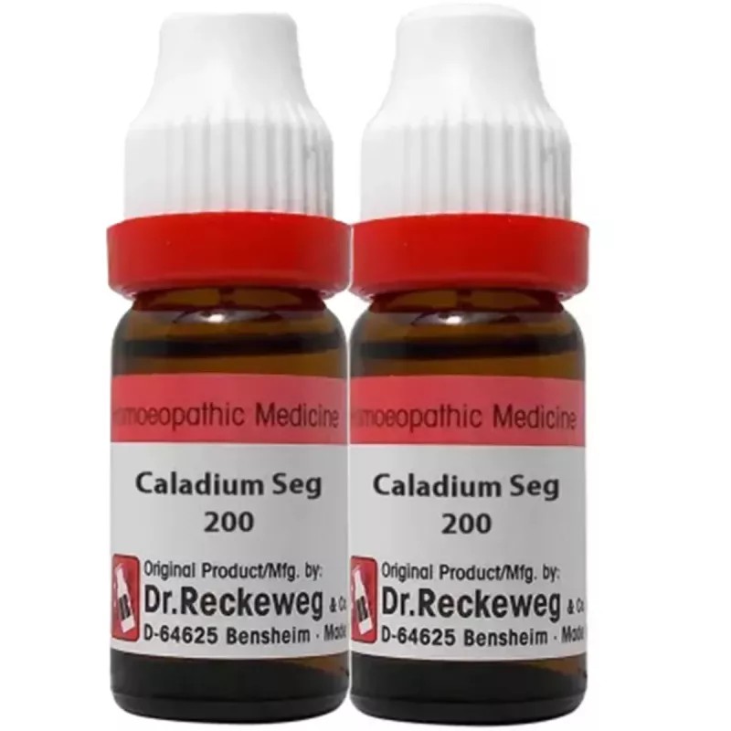 Dr Reckeweg Caladium Seguinum 200 CH (11ml, Pack of 2)