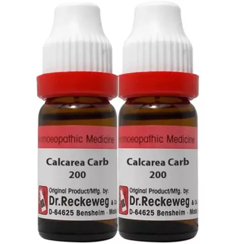 Dr Reckeweg Calcarea Carbonicum 200 CH (11ml, Pack of 2)