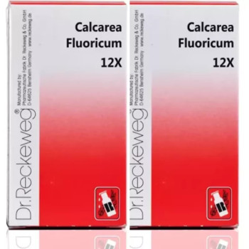 Dr Reckeweg Calcarea Fluoricum 12X (20g, Pack of 2)