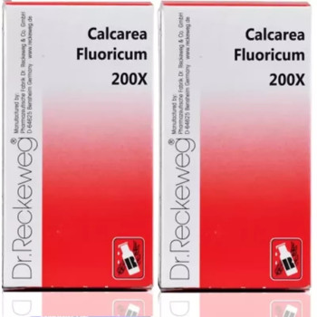 Dr Reckeweg Calcarea Fluoricum 200X (20g, Pack of 2)