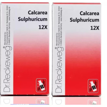 Dr Reckeweg Calcarea Sulphuricum 12X (20g, Pack of 2)