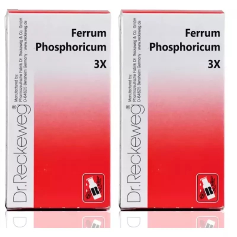 Dr Reckeweg Ferrum Phosphoricum 3X (20g, Pack of 2)