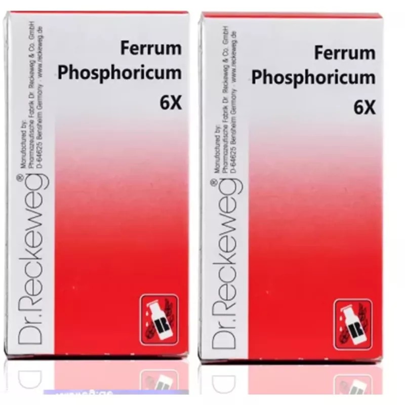 Dr Reckeweg Ferrum Phosphoricum 6X (20g, Pack of 2)