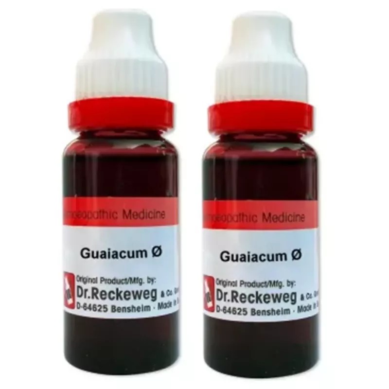 Dr Reckeweg Guaiacum 1X (Q) (20ml, Pack of 2)