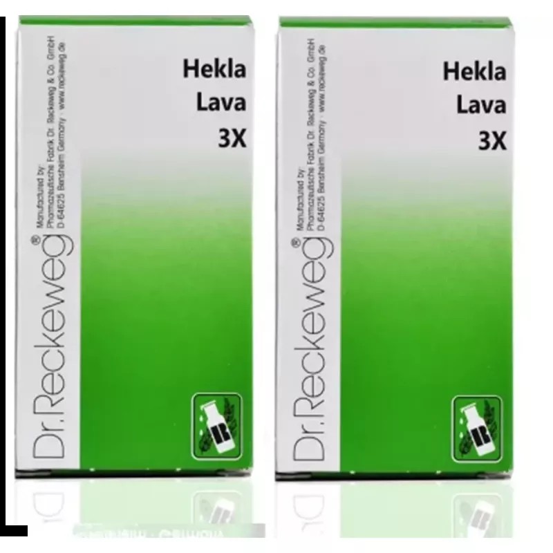 Dr Reckeweg Hekla Lava 3X (20g, Pack of 2)