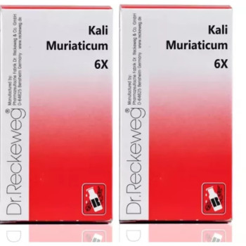 Dr Reckeweg Kali Muriaticum 6X (20g, Pack of 2)