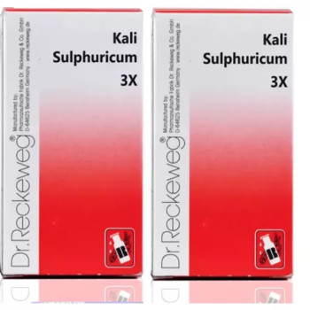 Dr Reckeweg Kali Sulphuricum 3X (20g, Pack of 2)