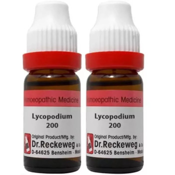 Dr Reckeweg Lycopodium Clavatum 200 CH (11ml, Pack of 2)