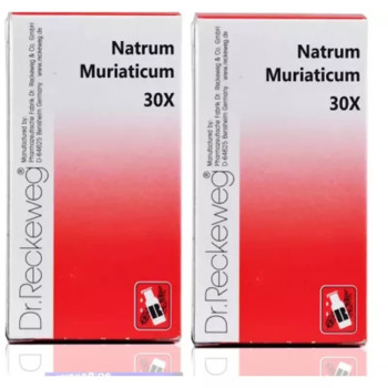 Dr Reckeweg Natrum Muriaticum 30X (20g, Pack of 2)