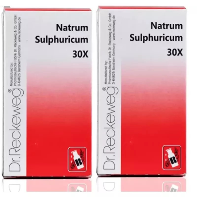 Dr Reckeweg Natrum Sulphuricum 30X (20g, Pack of 2)