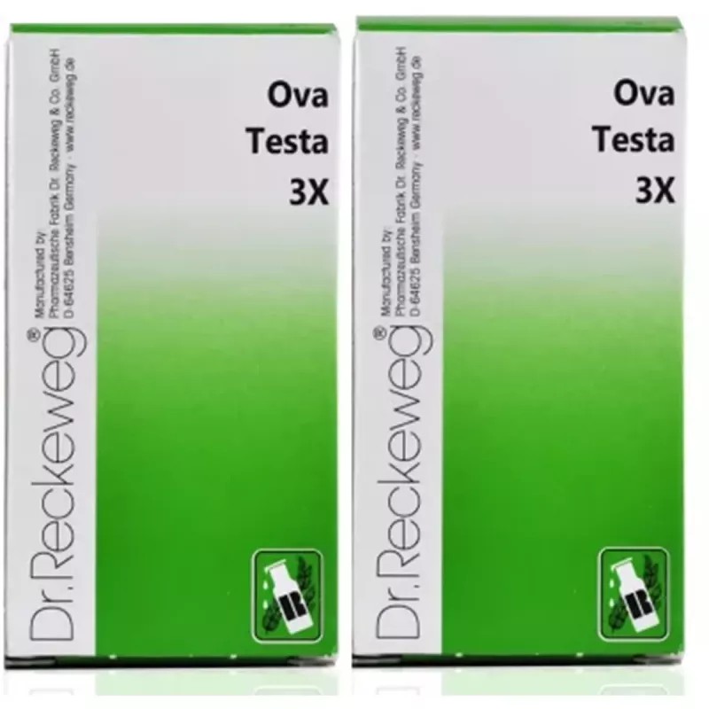 Dr Reckeweg Ova Testa 3X (20g, Pack of 2)