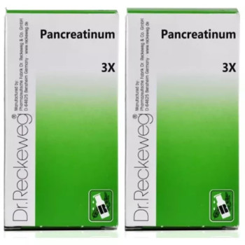 Dr Reckeweg Pancreatinum 3X (20g, Pack of 2)