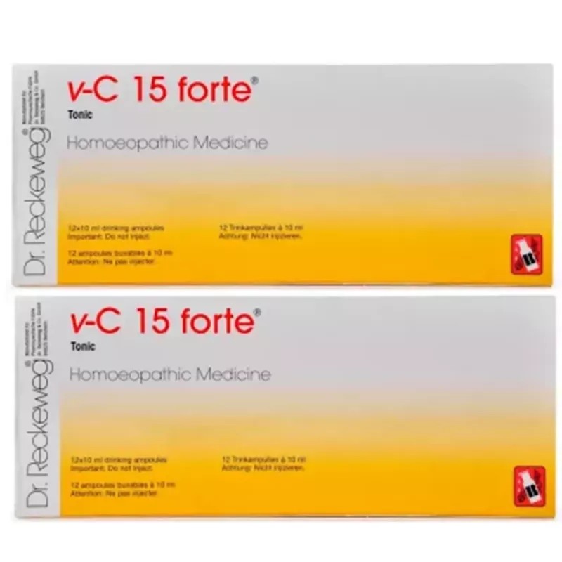 Dr Reckeweg R15 F (Vita C Forte) (12X10ml) (1Box, Pack of 2)