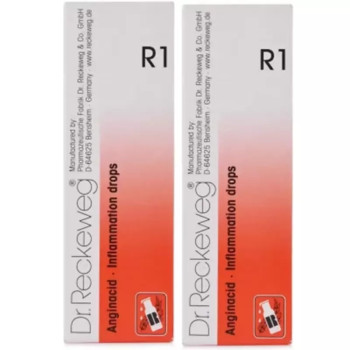 Dr Reckeweg R1 (Anginacid) (22ml, Pack of 2)