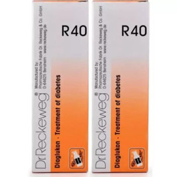 Dr Reckeweg R40 (Diaglukon) (22ml, Pack of 2)