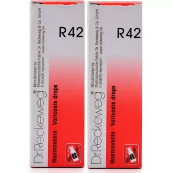 Dr Reckeweg R42 (Haemovenin) (22ml, Pack of 2)