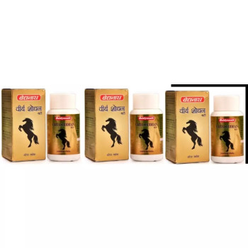 Baidyanath Virya Shodhan Bati (60tab, Pack of 3)