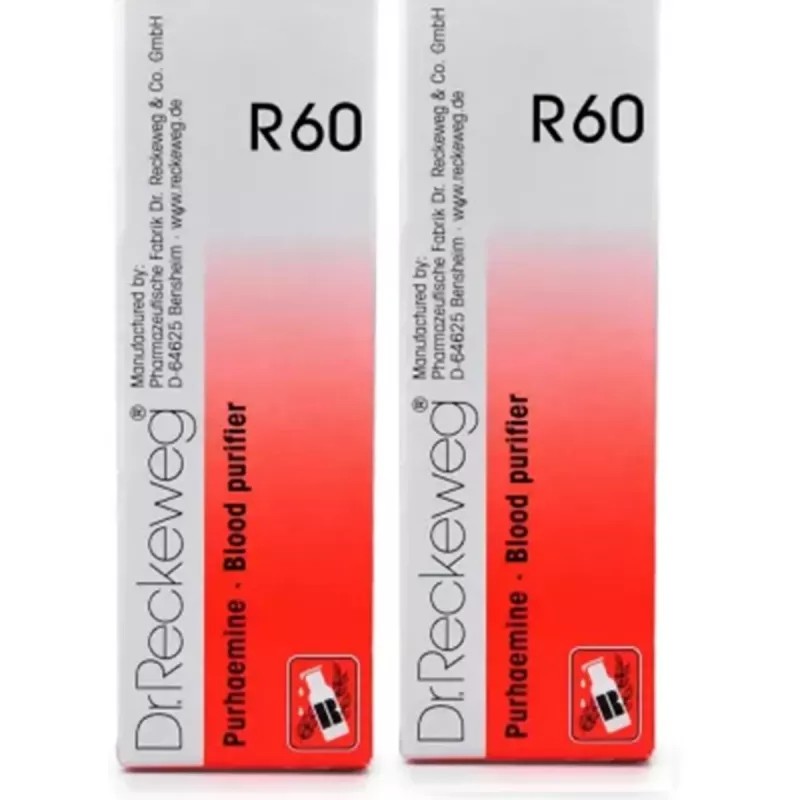 Dr Reckeweg R60 (Purhaemine) (22ml, Pack of 2)