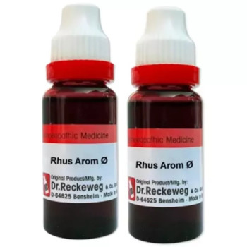 Dr Reckeweg Rhus Aromatica 1X (Q) (20ml, Pack of 2)