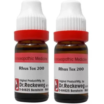 Dr Reckeweg Rhus Toxicodendron 200 CH (11ml, Pack of 2)
