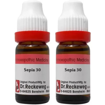 Dr Reckeweg Sepia 30 CH (11ml, Pack of 2)