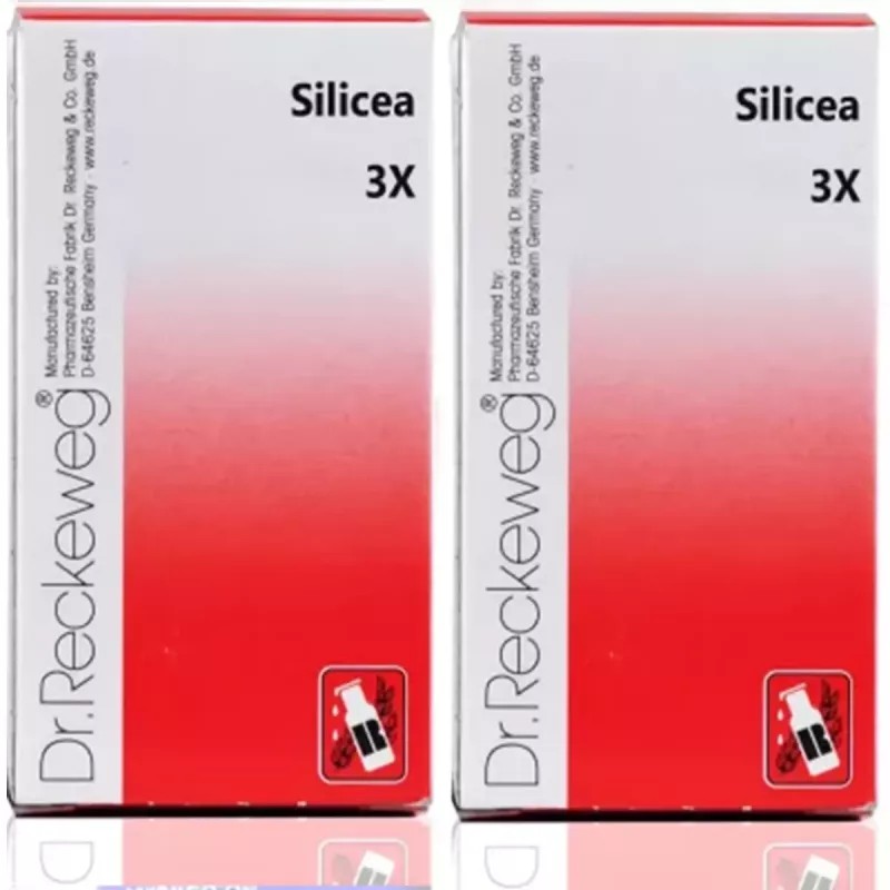 Dr Reckeweg Silicea 3X (20g, Pack of 2)