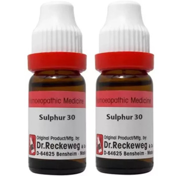 Dr Reckeweg Sulphur 30 CH (11ml, Pack of 2)