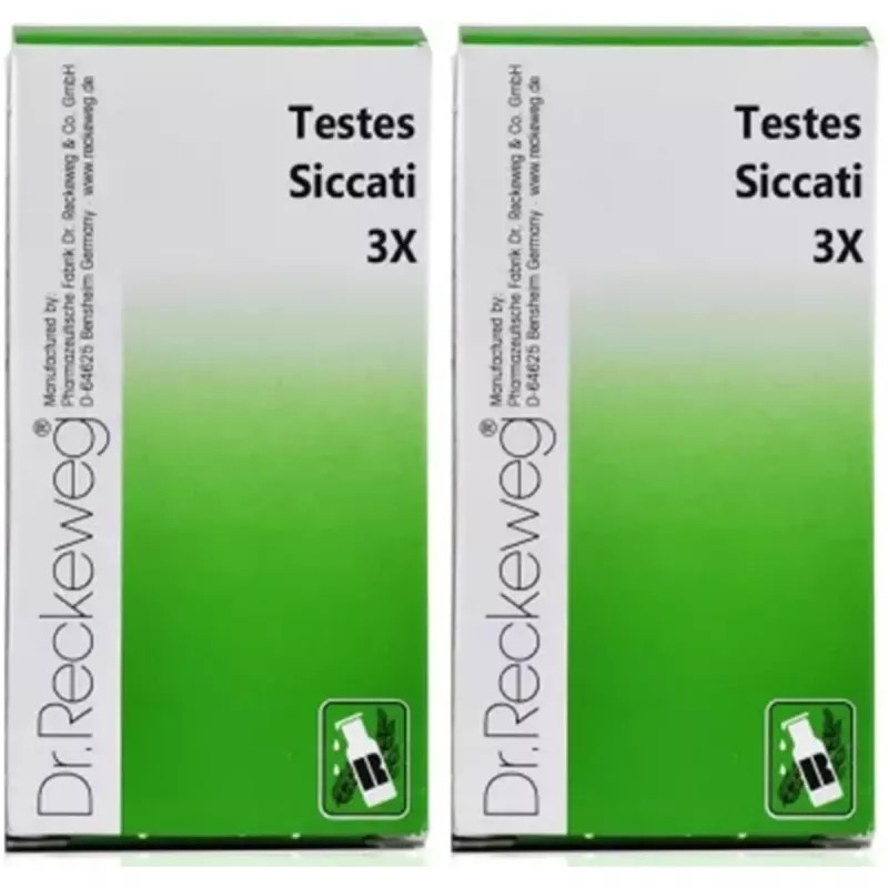 Dr Reckeweg Testes Siccati 3X (20g, Pack of 2)