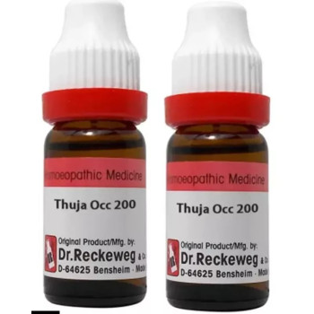Dr Reckeweg Thuja Occidentalis 200 CH (11ml, Pack of 2)