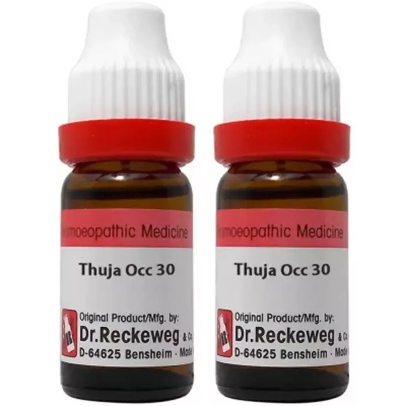 Dr Reckeweg Thuja Occidentalis 30 CH (11ml, Pack of 2)