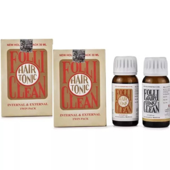 Dr Wellmans Folli Clean Hair Tonic (60ml, Pack of 2)