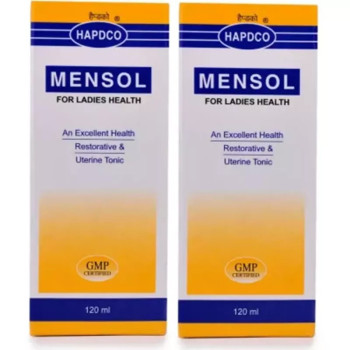 HAPDCO Mensol Syrup (120ml, Pack of 2)