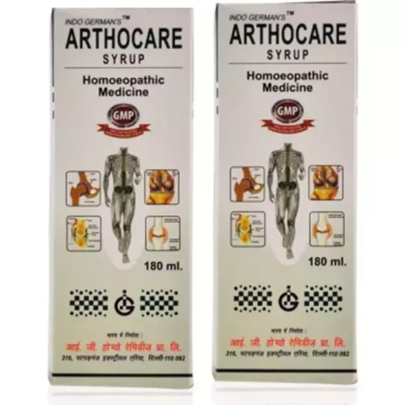 Indo German Arthocare Syrup (180ml, Pack of 2)