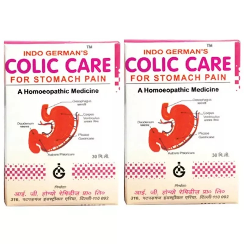Indo German Colic Care Drops (30ml, Pack of 2)