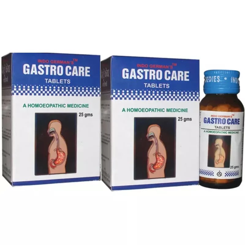 Indo German Gastro Care Tablets (25g, Pack of 2)