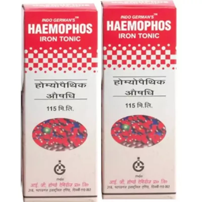 Indo German Haemophos Tonic (115ml, Pack of 2)