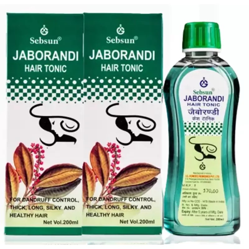Indo German Jaborandi Hair Tonic (200ml, Pack of 2)