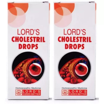 Lords Cholestril Drops (30ml, Pack of 2)
