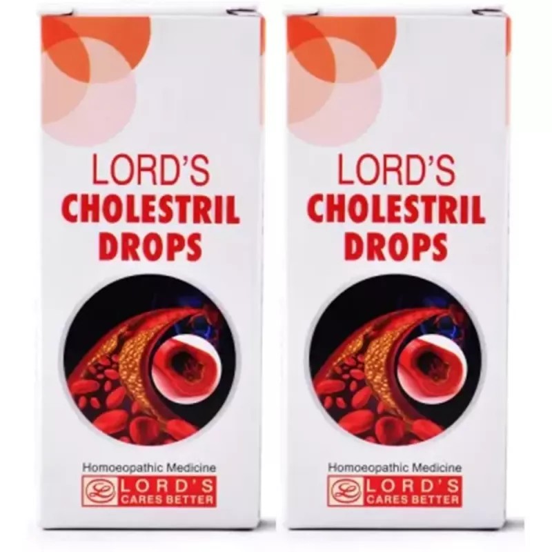 Lords Cholestril Drops (30ml, Pack of 2)
