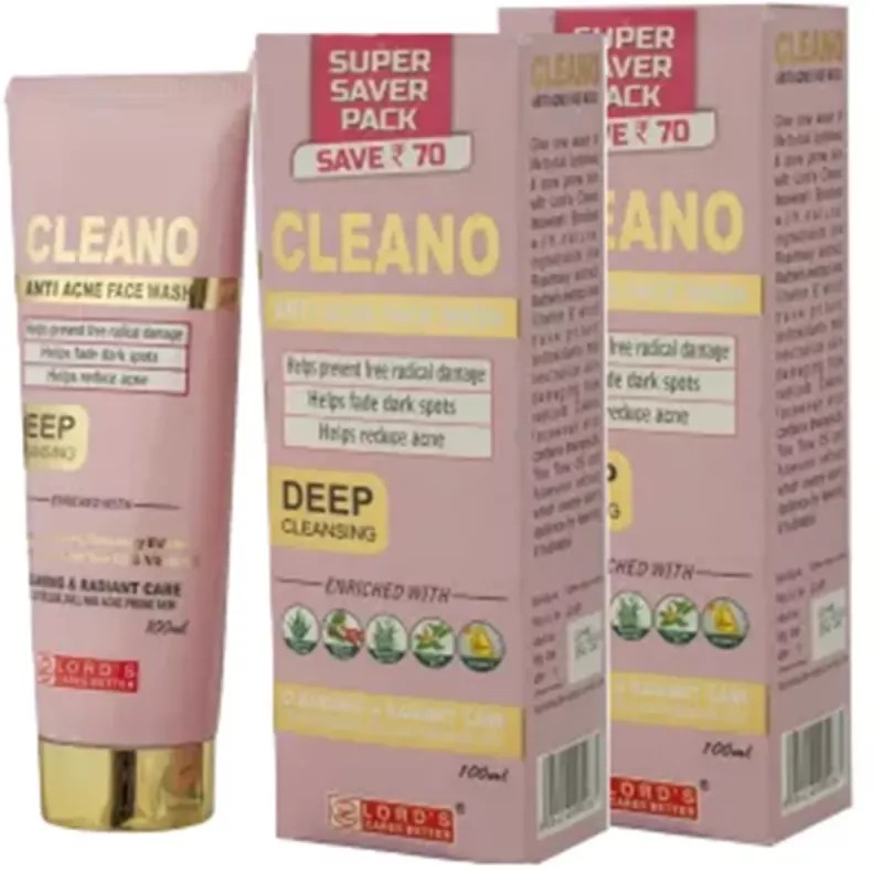 Lords Cleano Facewash (100ml, Pack of 2)